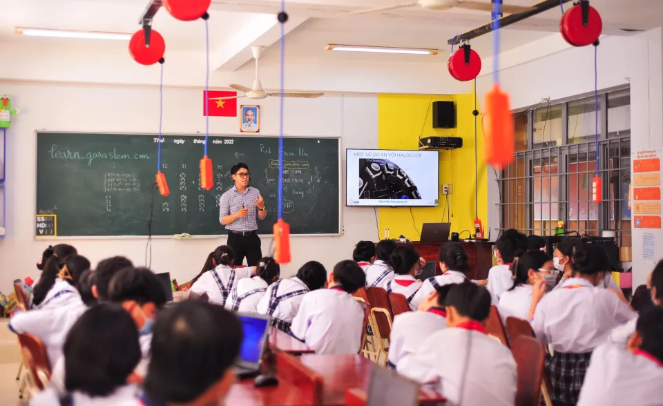Lớp học tại trung tâm